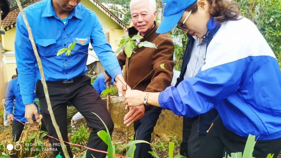 Rừng cây sao đen - Công trình thanh niên năm 2021 chào mừng 90 năm thành lập Đoàn TNCS Hồ Chí Minh
