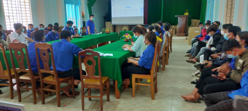 Tổ chức Hội nghị Sơ kết giữa nhiệm kỳ công tác hội LHTN Việt Nam huyện Nam Trà My, Nhiệm kỳ 2019 – 2024.