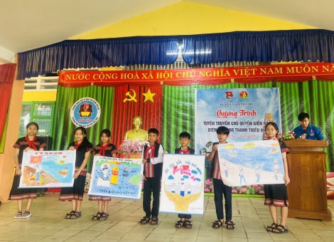 Tuyên truyền về chủ quyền biển đảo, biên giới cho thanh thiếu nhi năm 2023