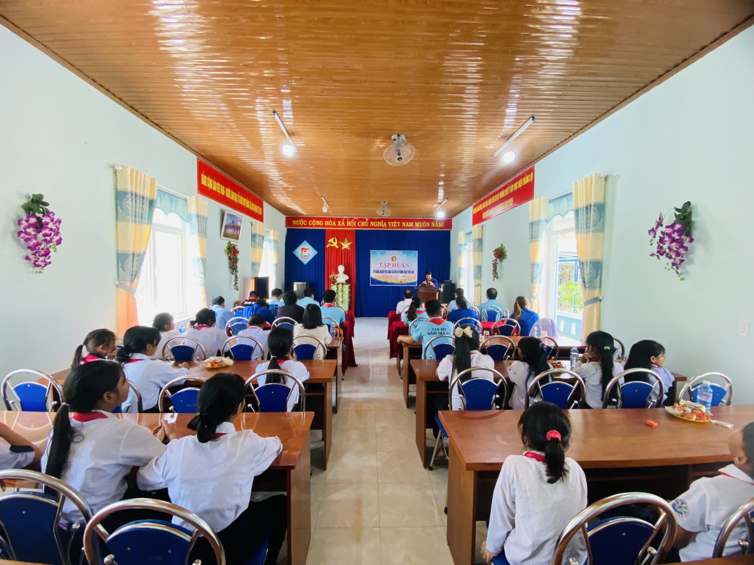Hội đồng Đội huyện Nam Trà My tổ chức tập huấn Công tác Đội năm học 2022-2023