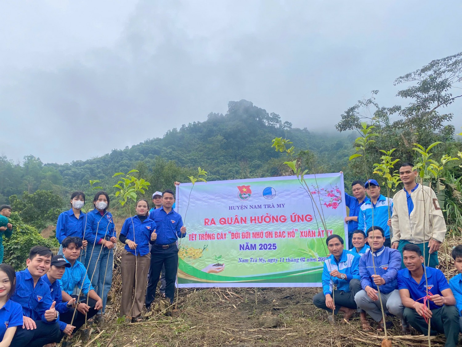 Ra quân hưởng ứng Tết trồng cây “Đời đời nhớ ơn Bác Hồ” Xuân Ất Tỵ năm 2025