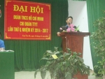 Đại hội chi Đoàn Trung Tâm y tế huyện Nam Trà My (nhiệm kỳ 2014 - 2017)