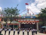 Trường PTDTBT THCS Trà Tập tổ chức Hội trại “Tiếp lửa truyền thống” kỷ niệm 10 năm thành lập trường