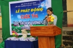 Liên đội trường PTDTBT – THCS Trà Vân tổ chức lễ phát động Cuộc thi “Đọc sách vì tương lai”.