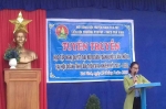Liên đội PTDTBT THCS Trà Vinh tổ chức tuyên truyền Đại hội Đoàn các cấp